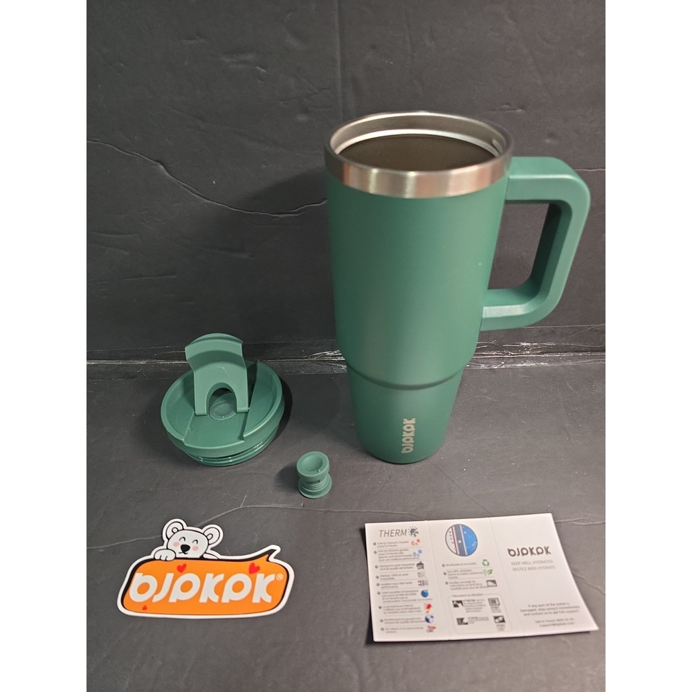 BJPKPK Insulated Water Bottles with Replacement Insert, No Straw
